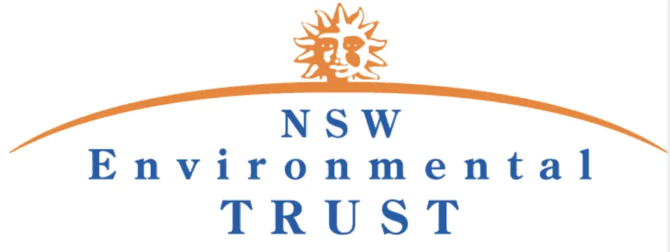 NSW Environmental Trust logo with a rising sun over an orange arc